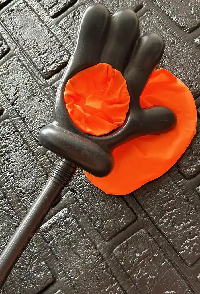 Garra Canasta Dulces Halloween Negra