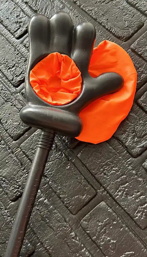 Garra Canasta Dulces Halloween Negra