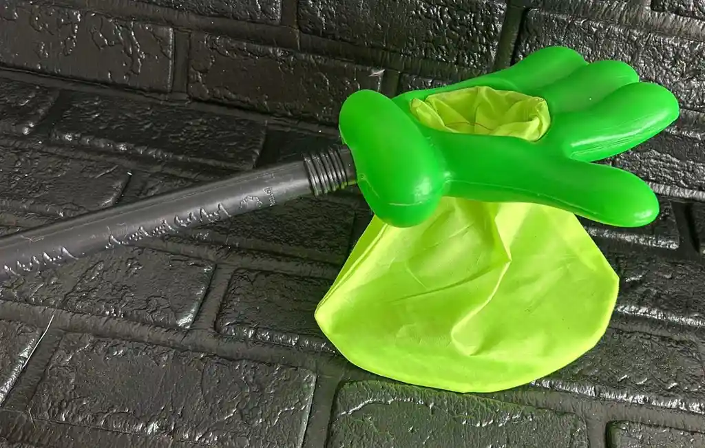 Garra Canasta Dulces Halloween Verde Manzana