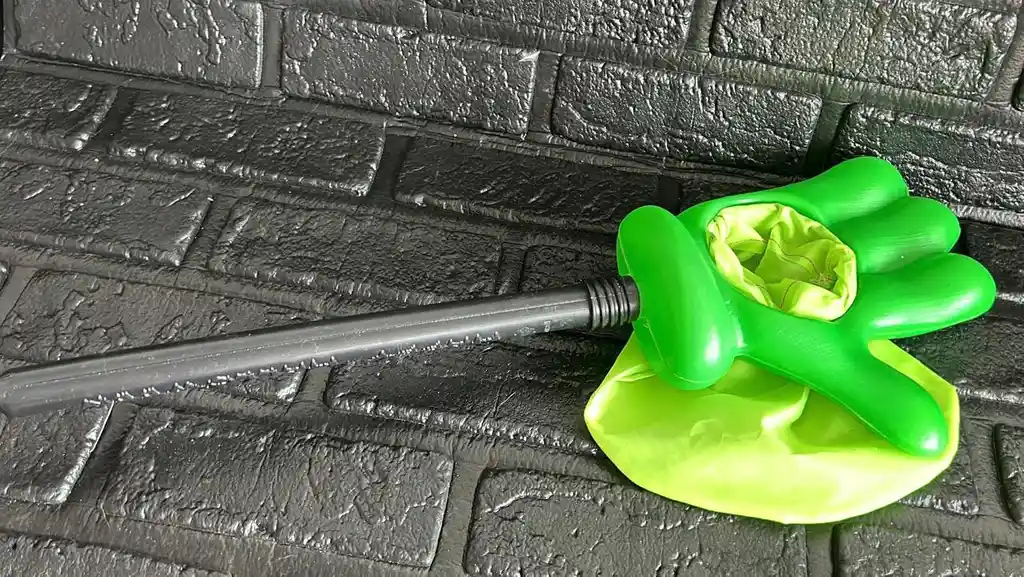 Garra Canasta Dulces Halloween Verde Manzana