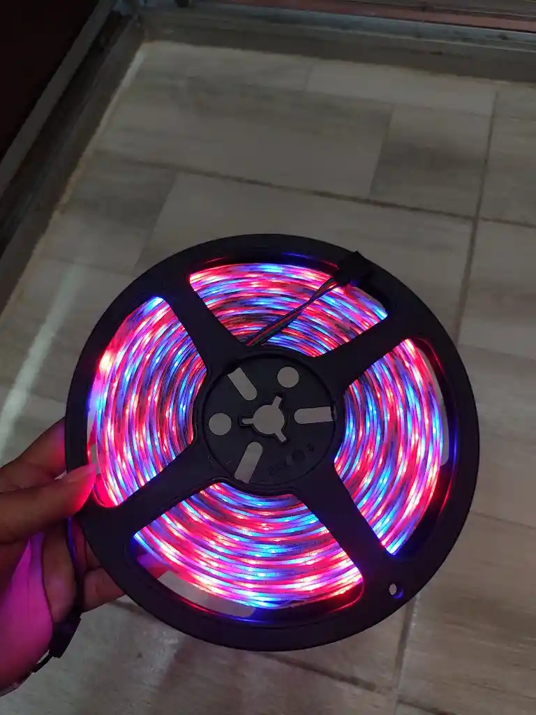 Luces Led 10 Metros Rgb Básica Con Control