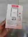 Cargador Weibo Completo Adaptador Y Cable V8 Blanco