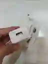 Cargador Weibo Completo Adaptador Y Cable V8 Blanco