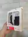 Cargador Completo Adaptador Con Doble Usb Y Cable V8 Negro