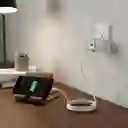 Cargador Completo Weibo Adaptador Con Doble Usb Y Cable V8 Blanco