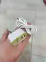 Cargador Completo Weibo Adaptador Con Doble Usb Y Cable V8 Blanco