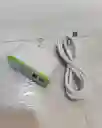 Cargador Completo Weibo Adaptador Con Doble Usb Y Cable V8 Blanco