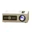 Proyector Led Blanco Completo Buena Resolucion Con Entrada Hdmi