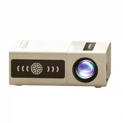 Proyector Led Blanco Completo Buena Resolucion Con Entrada Hdmi