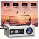 Proyector Led Blanco Completo Buena Resolucion Con Entrada Hdmi