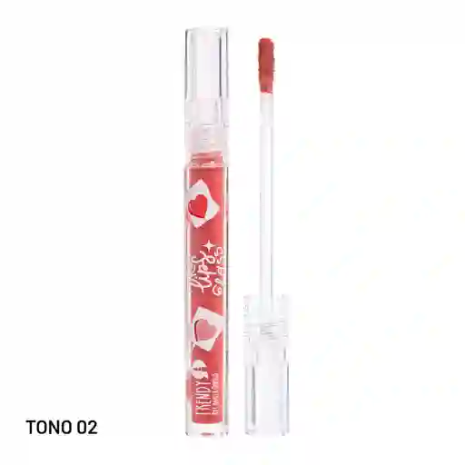 Brillo Red Lips Rlg1846 Tono 02