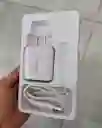 Cargador Treqa Completo Adaptador Con Tres Usb Y Cable Tipo C Rapido