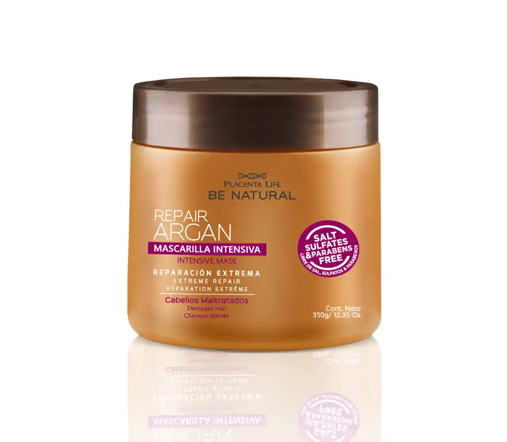 Mascarilla Be Natural Repair Argan 350g