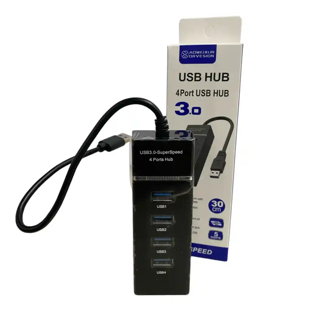Hub 4 Multipuertos Usb 3.0
