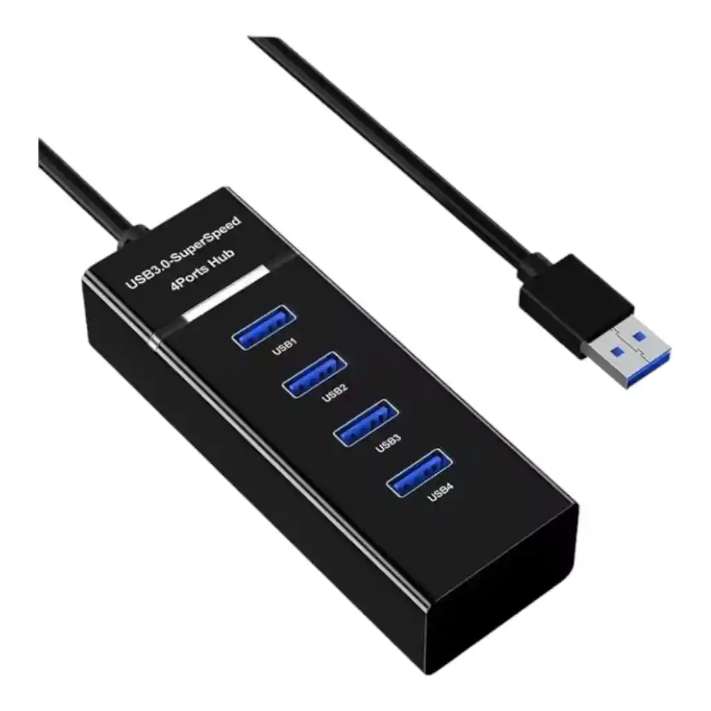 Hub 4 Multipuertos Usb 3.0