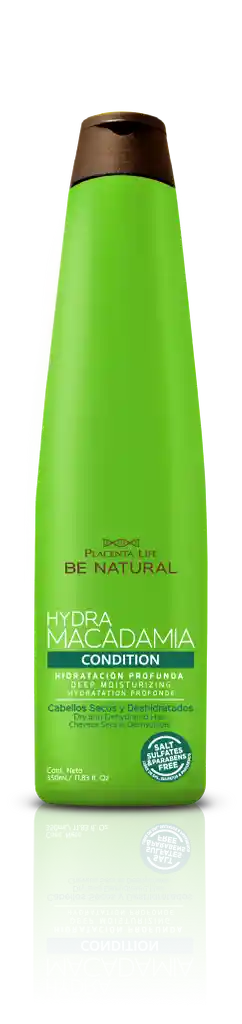 Acondicionador Be Natural Hydra Macadamia 350ml