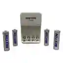 Pilas Beston 1500mah Aa + Cargador