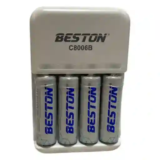 Pilas Beston 1500mah Aa + Cargador