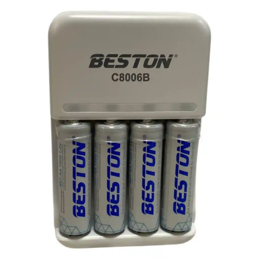 Pilas Beston 1500mah Aa + Cargador