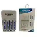 Pilas Beston 1500mah Aa + Cargador