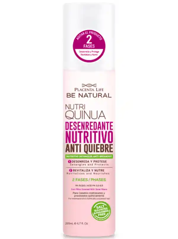 Spray Desenredante Be Natural Nutri Quinua 200ml