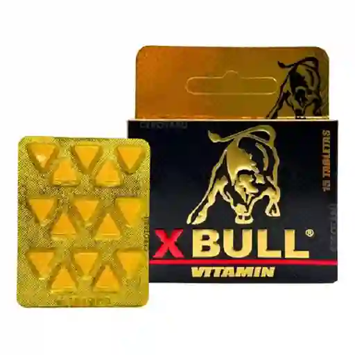 Viagra Natural 15 Unds X-bull Potenciador Masculino Y Femenino