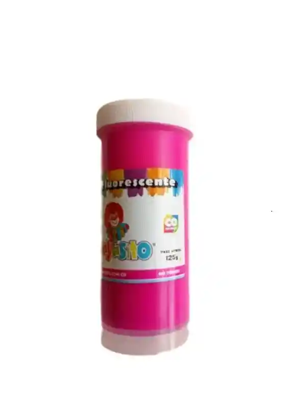 Pintura Vinilo Acrilico 125 Gm Payasito Fucsia Fluorescente