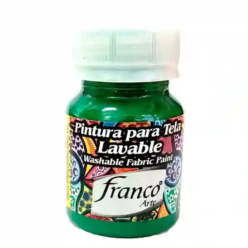 Pintura Para Tela Resistente Al Agua 30cc Verde