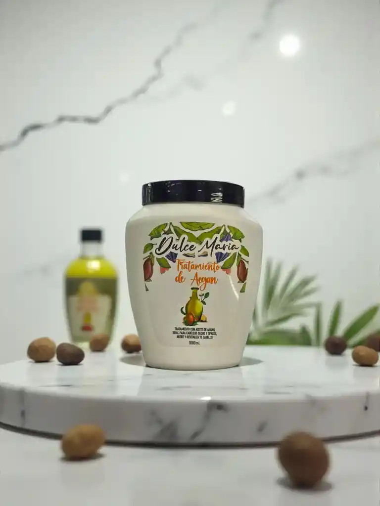 Tratamiento Capilar Dulce María Argán 1000 Ml