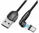 Cable Toocki Magnético Con Adaptadores Tipo C Y Lightning