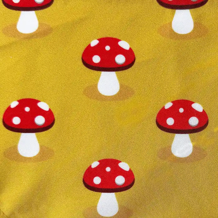Pañoleta Xl Mostaza Honguitos