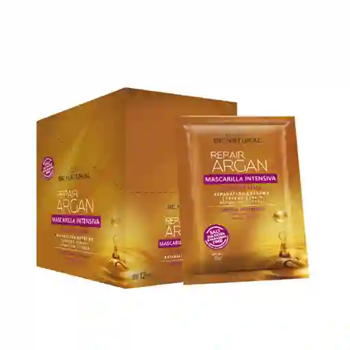 Mascarilla Be Natural Repair Argan 35g