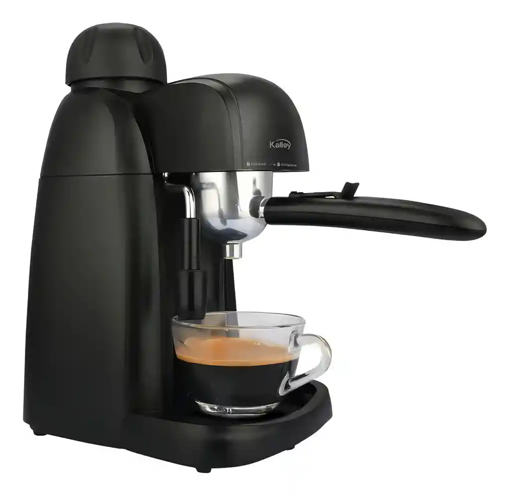 Cafetera Expreso Kalley K-ex35 Semi Automática Negra Negro