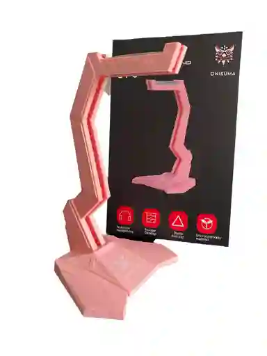 Soporte/ Base Antideslizante Rosa Para Auriculares Onikuma