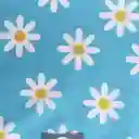 Pañoleta Xl Celeste Margaritas