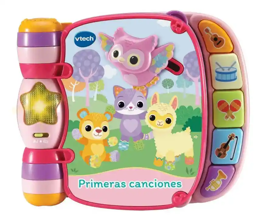 Juguete Estimulación Libro Primeras Canciones Para Bebés