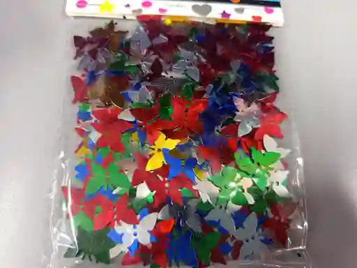 Conffeti Para Fiesta De Mariposas Metalizadas