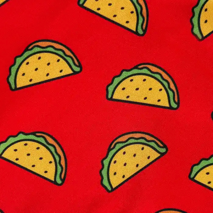 Pañoleta S Roja Tacos