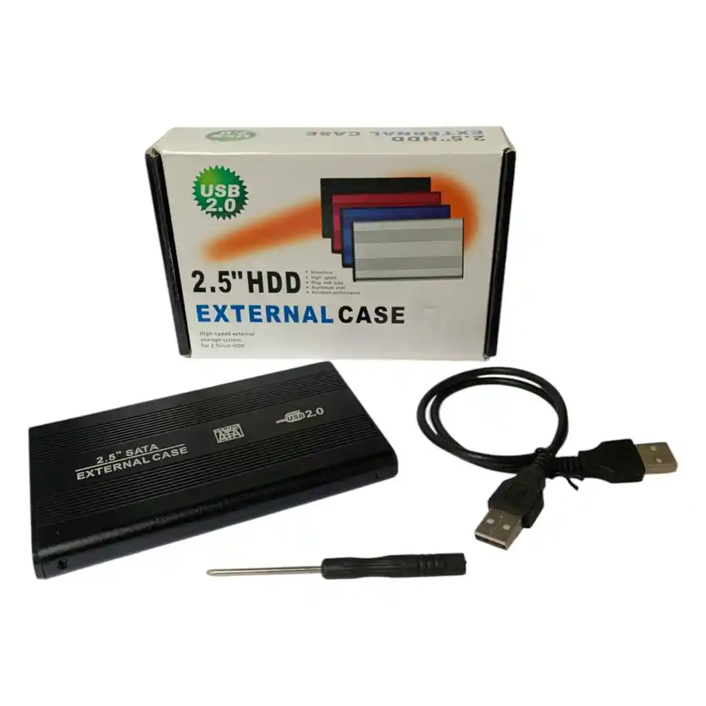 Caja Externa De Disco Duro Portátil Sata 2.5 A Usb 3.0