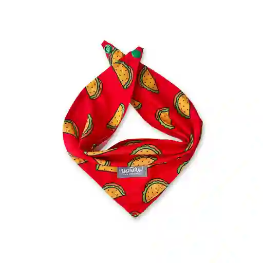 Pañoleta Xl Roja Tacos