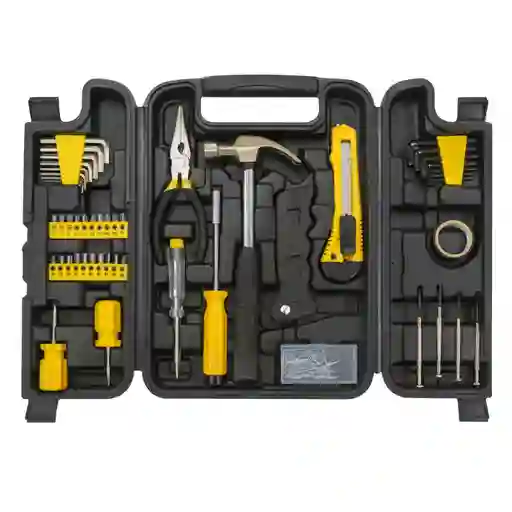 Juego De Herramientas Combinado Set 50 Piezas Caja Portátil