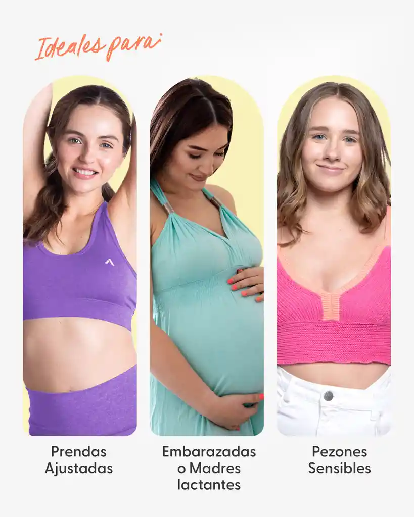 Cubre Pezones Sin Adhesivo Reutilizables, M (8 Cm) / Vainilla | Nipskin®