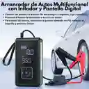 Arrancador De Batería Iniciador 12v Compresor Portátil 5en1