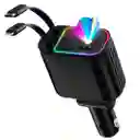 Cargador De Carro 4 En 1 Con Proyector