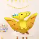 Globo Dinosaurio Pterosaurio Amarillo X 1 Unid