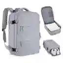Morral De Mano Expandible Usb Mochila Viajera Cabina 25 Lt
