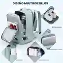 Morral De Mano Mochila 25l + Organizador Ropa Viajero 7 Set