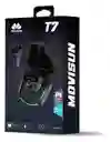 Audífonos Tws Inalámbricos Movisun T7 Bluetooth Gamer Color Negro