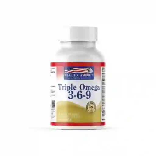 Triple Omega 3-6-9 1200mg (vitamin E - Flaxseed Oil - Borage Seed Oil - Fish Oil)