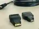 Cable Hdmi A Hdmi 3 En 1 Con Hdmi Mini Y Micro Hdmi 1.5 Mt